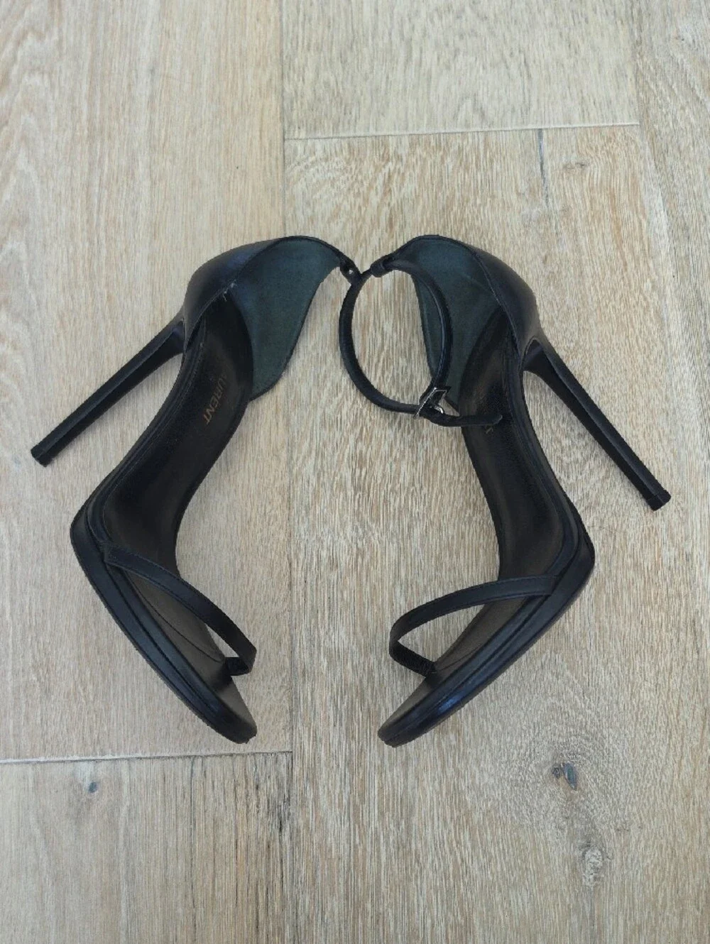 Saint Laurent 'Jane' Stiletto Sandals - Picture 9 of 11